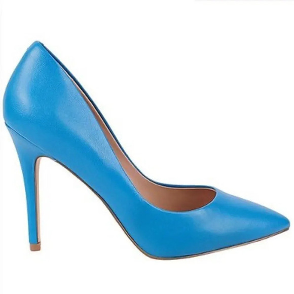 CHARLES by‎ CHARLES DAVID Pact Leather Pump in Azure Blue - Picture 1 of 11